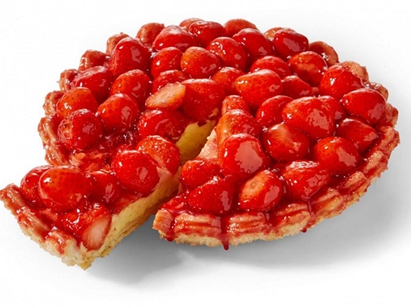 AARDBEIEN VLAAI KORSTDEEG 4/5 pers.