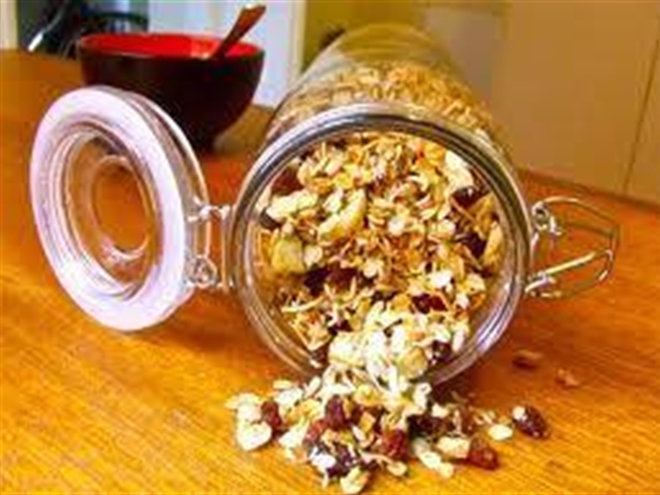 Noten/cranberry muesli